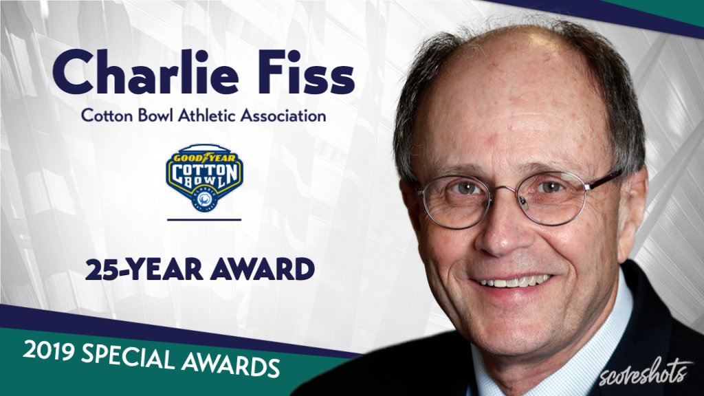 2019 Special Awards Salute: Charlie Fiss (Cotton Bowl), CoSIDA 25-Year Award